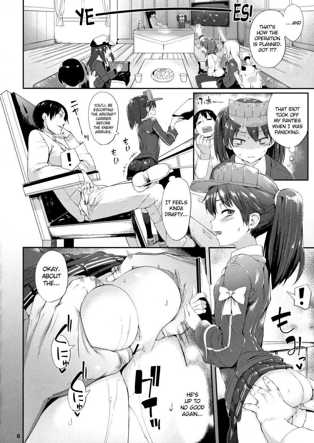 Hentai Manga Comic-Ryuujou-chan and Perverted Admiral in Love-Chapter 2-5